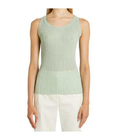 Marella Lurex-embellished Vest Top