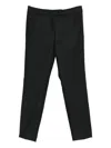 Marella Margie Pressed Crease Trousers In Black