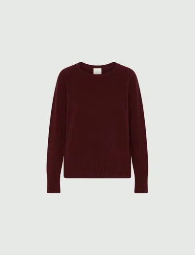 Marella Boxy-fit Pure Wool Sweater In Brown