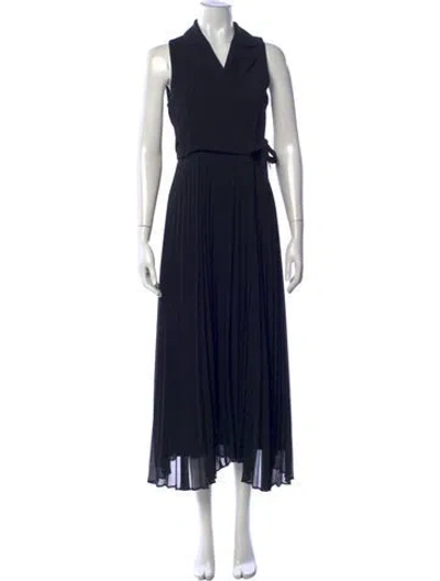 Pre-owned Marella Midi Length Dress In Blue