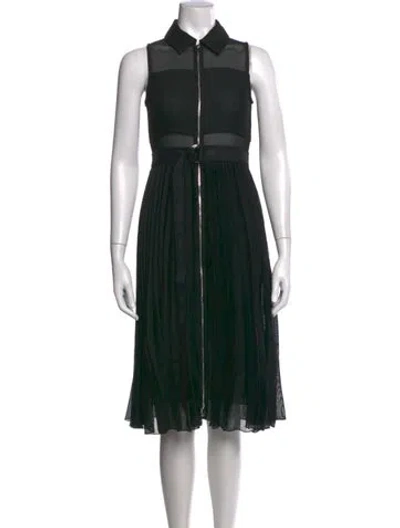Pre-owned Marella Midi Length Dress W/ Tags In Black