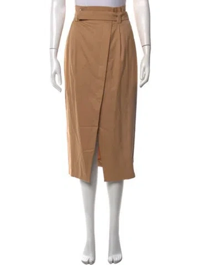 Pre-owned Marella Midi Length Skirt In Neutrals