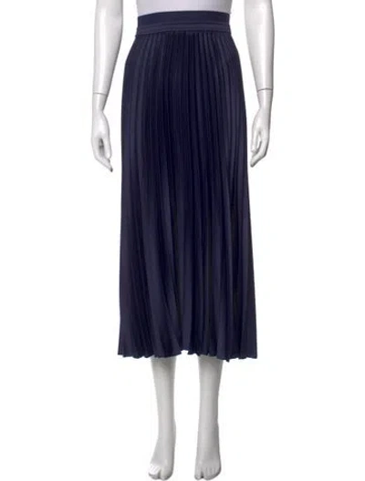 Pre-owned Marella Midi Length Skirt W/ Tags In Blue