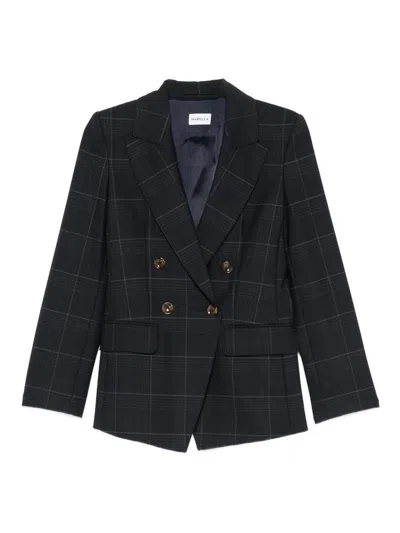 MARELLA MILLEFEDRA BLUE TARTAN BLAZER