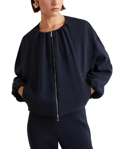 Marella Mllbello Navy Jacket In Blue