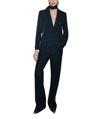 Marella Mllgalante Pocketed Flared Pants In Blue