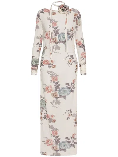 Marella Jersey Calf-length Dress In Multi