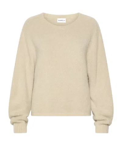Marella Mllgiunco Long-sleeve Sweater In Neutral