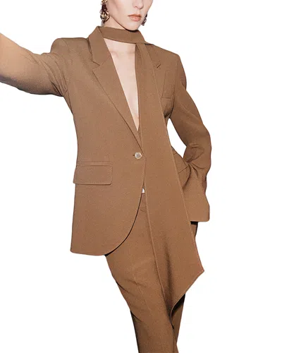 Marella Mllottone Blazer In Brown