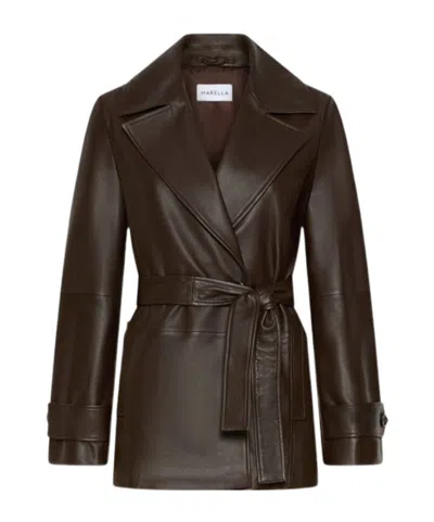 Marella Mllragni Jacket In Burgundy