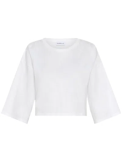 Marella Crew Neck T-shirt In White
