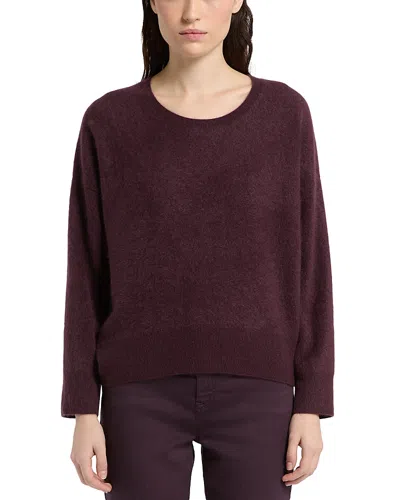 Marella Mlltacito Wool Cashmere Sweater In Burgundy