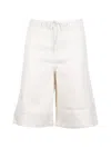 Marella Drawstring Shorts In White