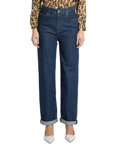 Marella Mlsmom Jeans In Navy In Blue