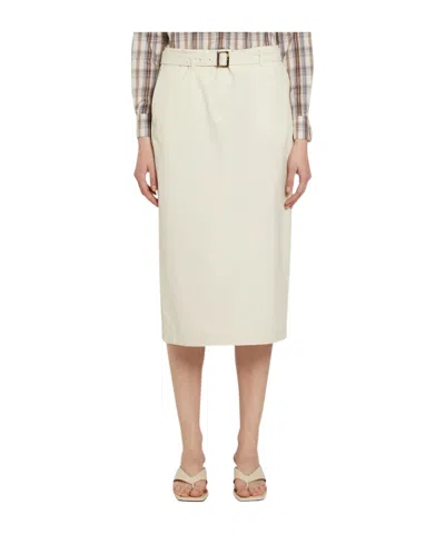 Marella Mlsontano Midi Skirt In White