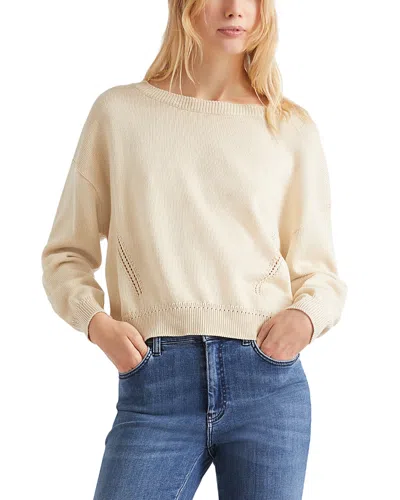Marella Mlszebu White Sweatshirt In Neutral