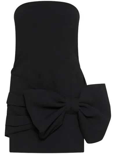 Marella Black Polyester Mini Dresses Mlteditore