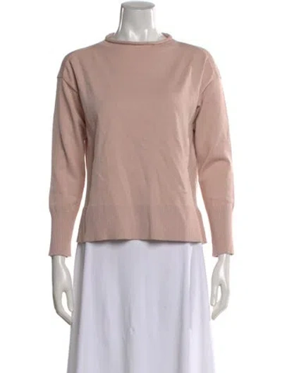 Pre-owned Marella Mock Neck Sweater W/ Tags In Pink