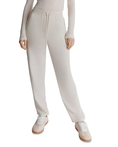 Marella Monochrome Abitata Drawstring Pants In Wool White