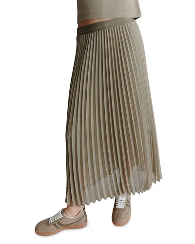 Marella Monochrome Acerbo Skirt In Green