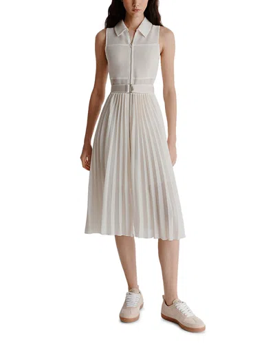 Marella Monochrome Cereale Dress In White