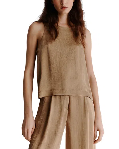 Marella Monochrome Sfinge Top In Beige