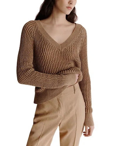 Marella Monochrome Storia Sweater In Beige