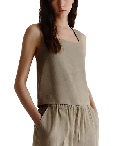 Marella Monochrome Terni Top In Green
