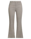 Marella Monochrome Woman Pants Grey Size 12 Lyocell, Cotton, Polyester, Elastane