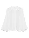 Marella Translucent Blouse In White