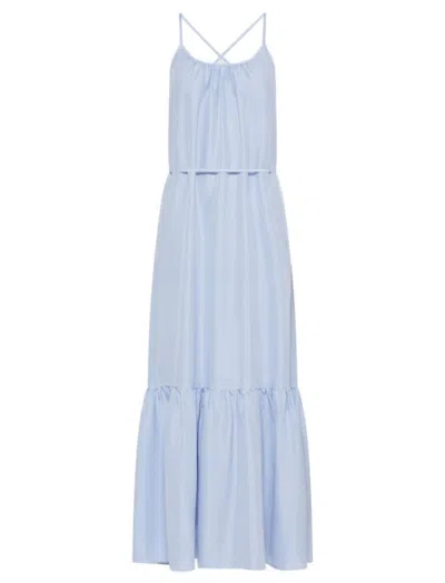 MARELLA MARELLA MOSTO DRESS LIGHT BLUE