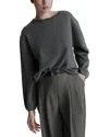 Marella Nanti Olive Sweater In Gray