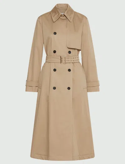 Marella Natural Woman Coat In Neutral