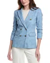 Shop Marella Negozio Jacket In Blue