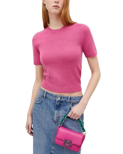 Marella Netto Sweater Top In Cardinal