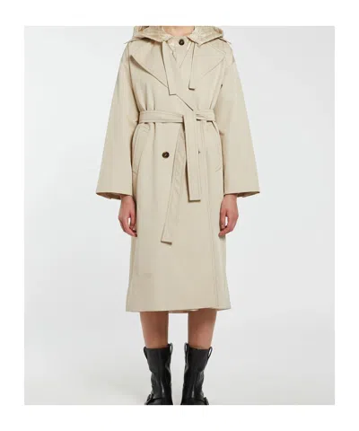 Marella Nocher Trench Coat In Neutral
