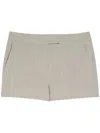 Marella Belt Loops Shorts In Nude & Neutrals
