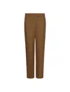 Marella Opaco Trouser Camel In Multi