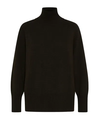 Marella Oversized Wool And Cashmere Sweater - Brown
