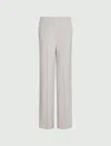 Marella Recycled Envers Satin Trousers In Beige
