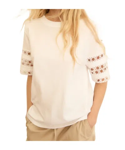 Marella Passementerie-detail Jersey T-shirt In Multi