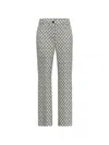 Marella Patterned Trousers In Black