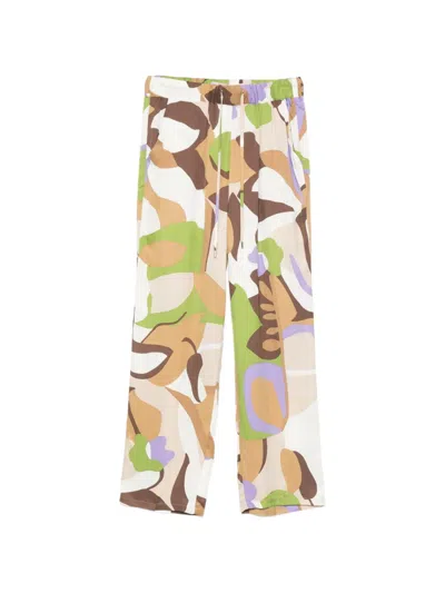 Marella Patterned Trousers In Multi