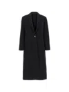 Marella Pavido Single-button Coat In Black