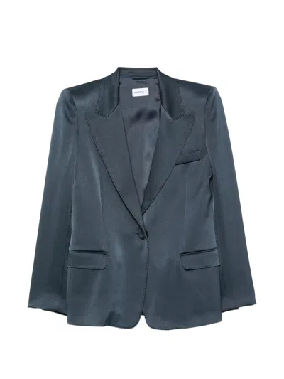 Marella Peak-lapels Blazer In Blue