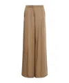 Marella Pleated Casual Pants In Brown