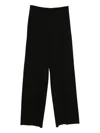 Marella Pola Embellished Trousers In Black