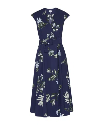 Marella Poplin Criss-cross Dress