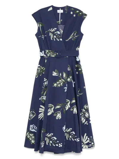 Marella Poplin Wrap Dress