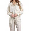 Marella Preside Jacket In Wool White In Gray